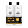 AG Care Smooth/Sleek Argan & Coconut Shampoo/Conditioner Duo